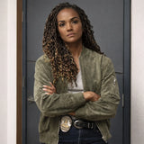 Mekia Cox The Rookie S08 Green Jacket
