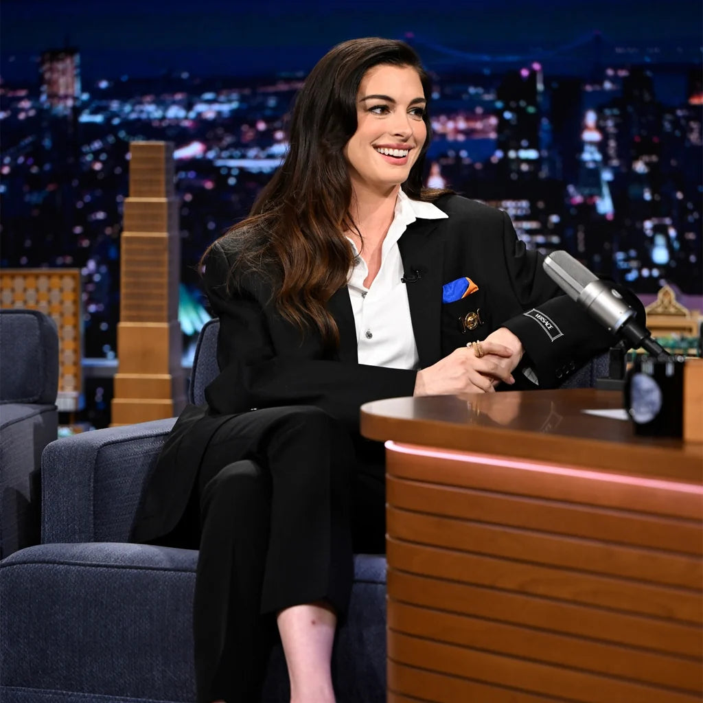 The Tonight Show Starring Jimmy Anne Hathaway Blazer