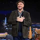 John Travolta The Tonight Show Season 13 Sude Blazer