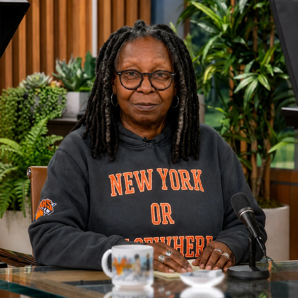 The View S29 Knicks Classic Whoopi Goldberg Hoodie