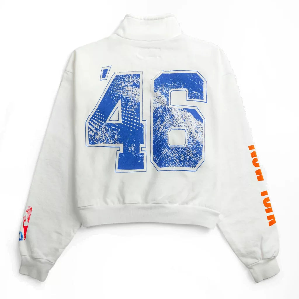 Sara Haines The View Knicks White Jacket