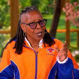 The View Whoopi Goldberg NY Knicks Jacket'