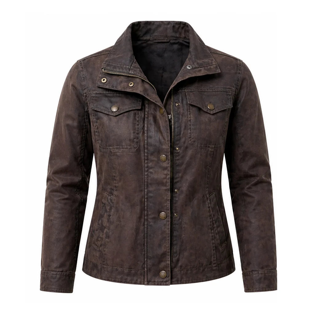 The Way Home S04 Kat Landry Leather Jacket