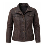 The Way Home S04 Kat Landry Leather Jacket