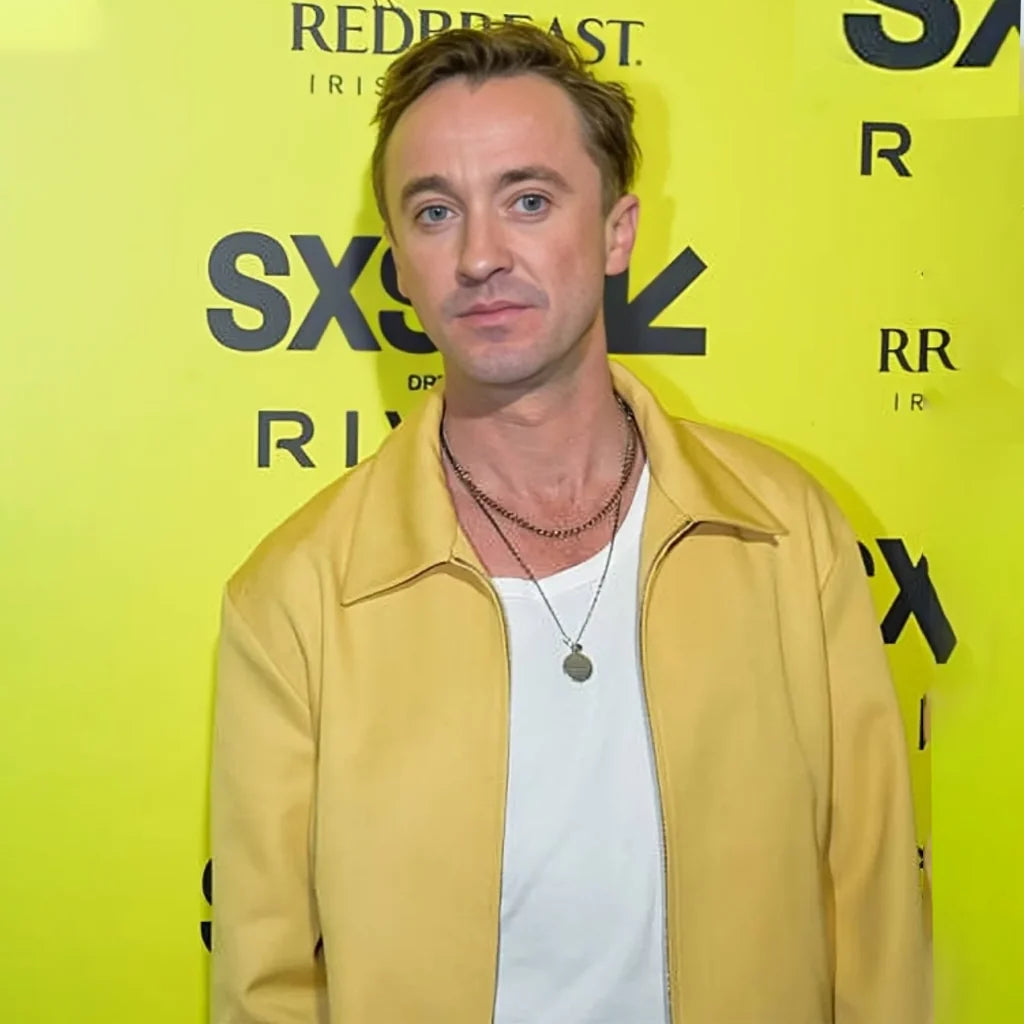 They Will Kill You Premier Tom Felton Yellow Jacket