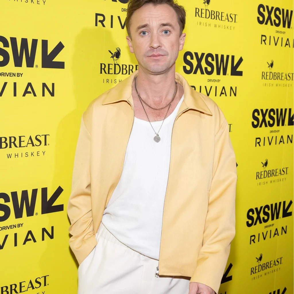 They Will Kill You Premier Tom Felton Yellow Jacket