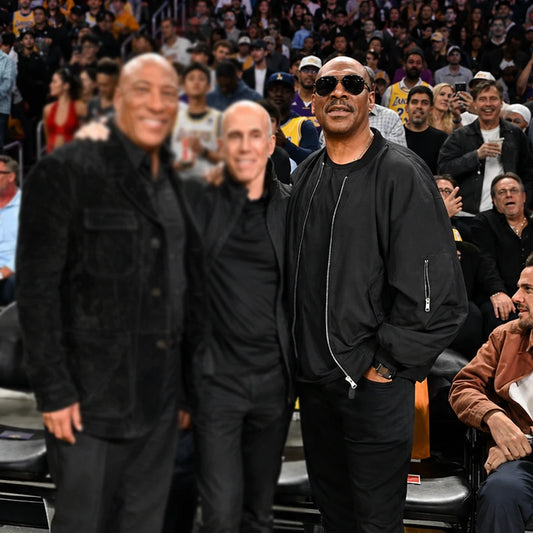 Basketball Game 4 Eddie Murphy Black Jacket