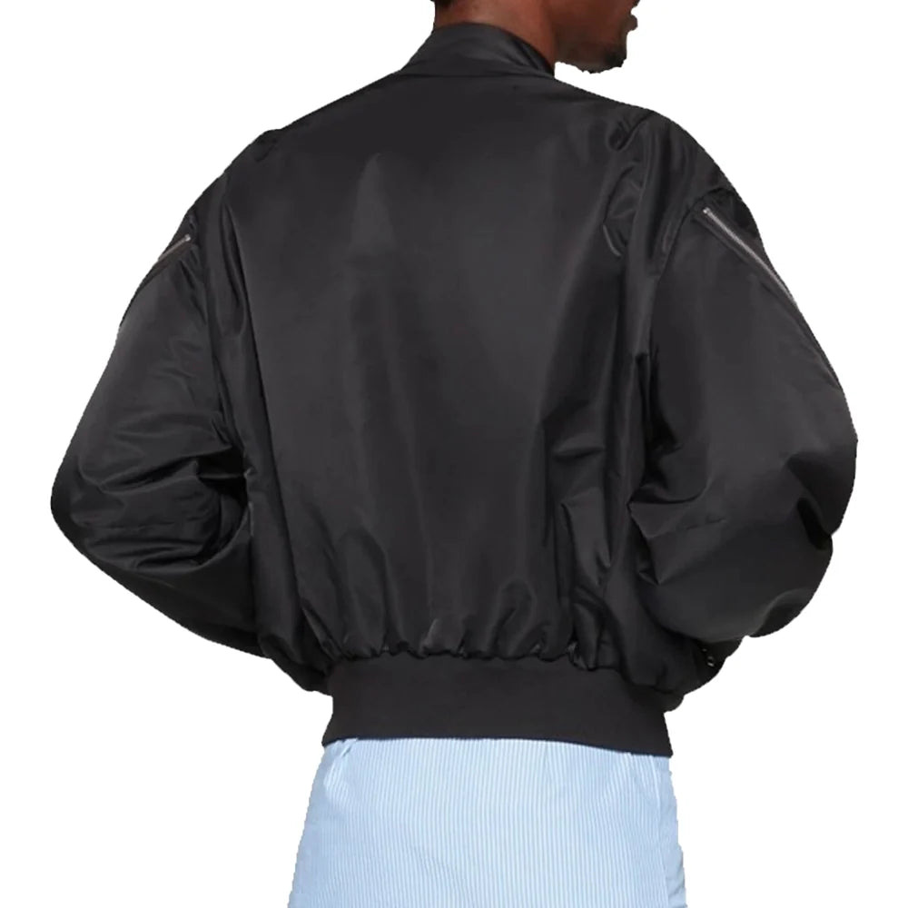 Timothée Chalamet Mowalola My City Black Jacket
