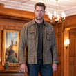 Tracker S03 Justin Hartley Suede Jacket
