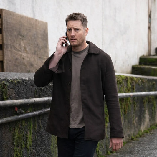 Tracker S03 Justin Hartley Brown Jacket