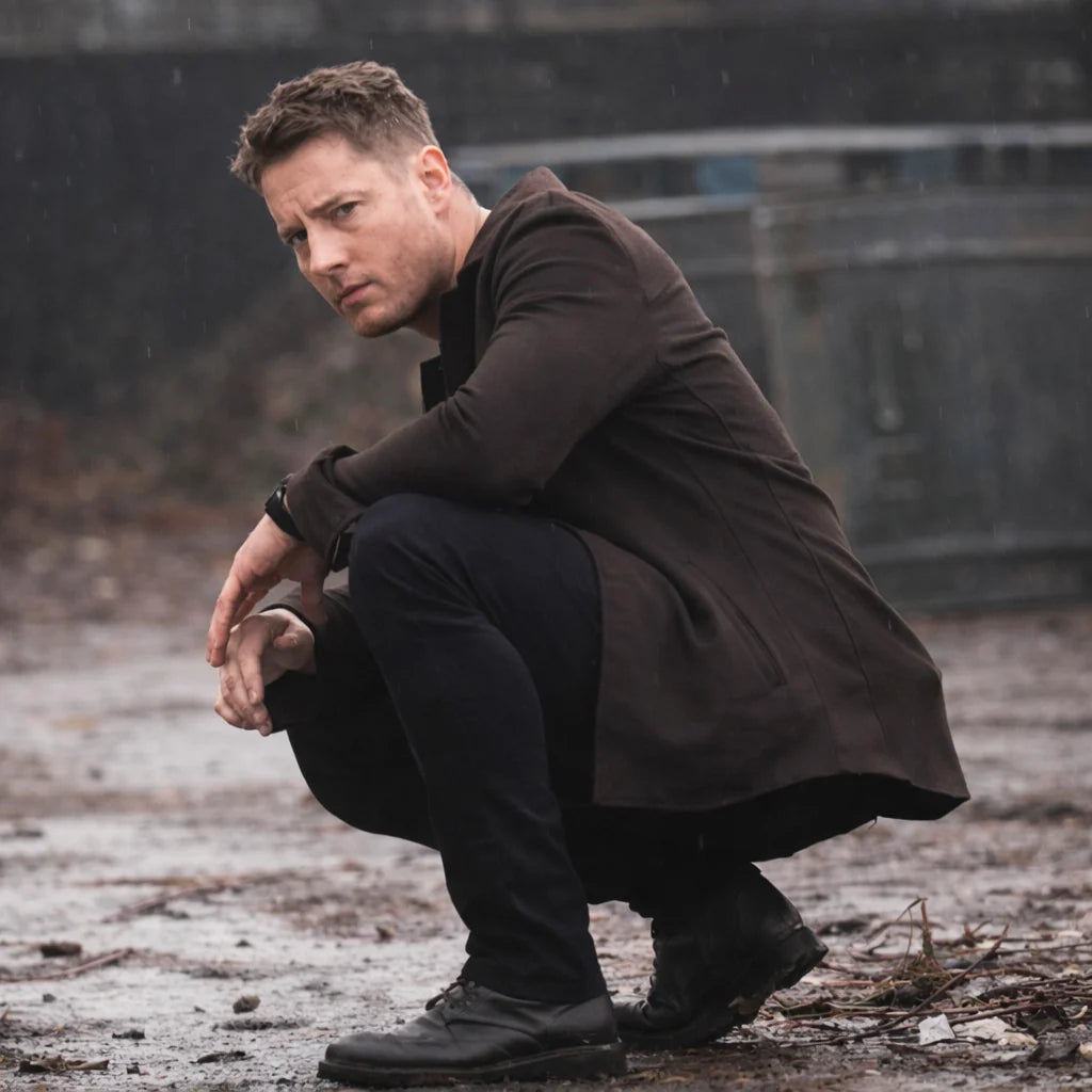Tracker S03 Justin Hartley Brown Jacket