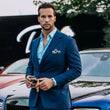 Tristan Tate 2026 Blue Suit