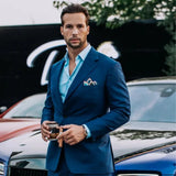 Tristan Tate 2026 Blue Suit