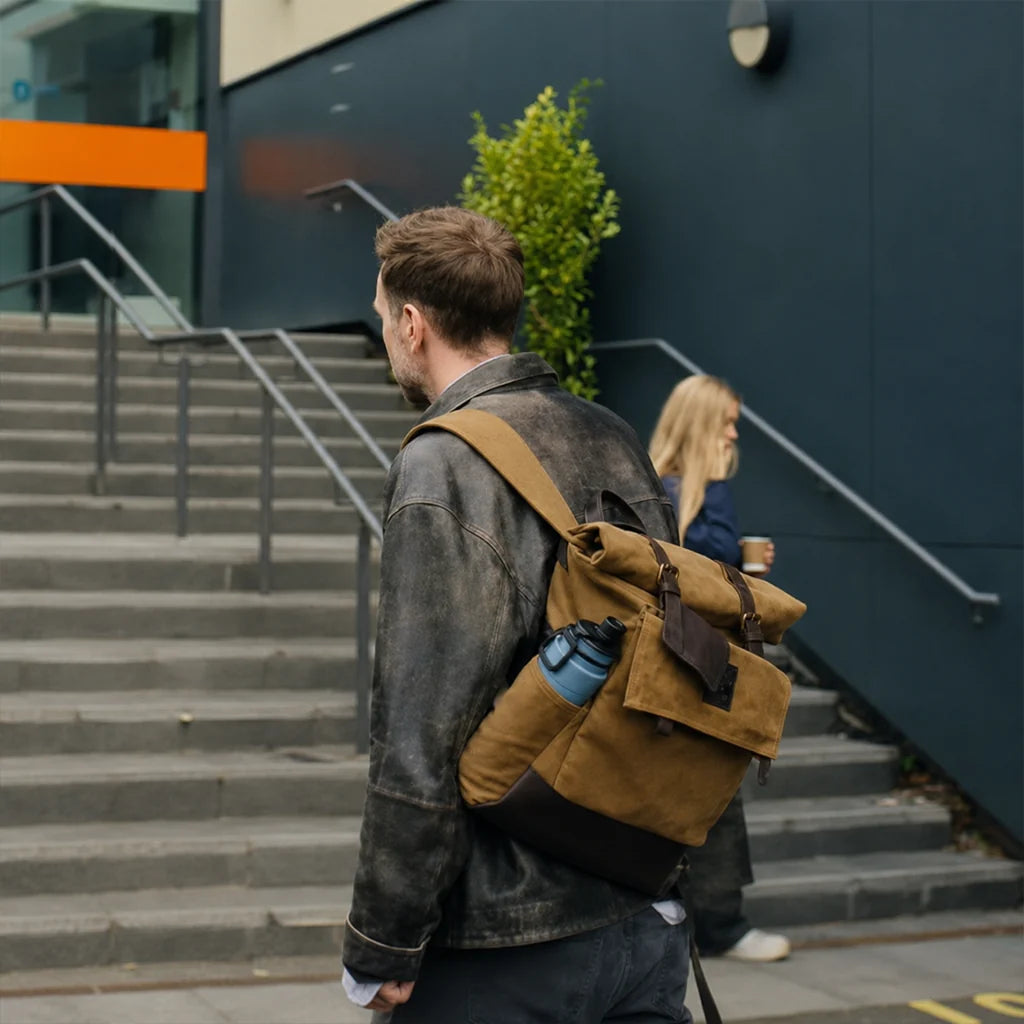 Trying S05 Rafe Spall Leather Jacket