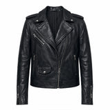 Trying S05 Karen Newman Leather Jacket