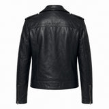 Trying S05 Karen Newman Leather Jacket