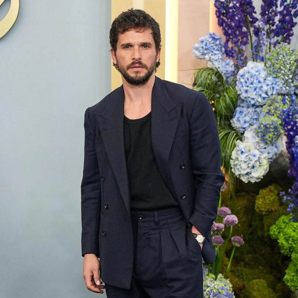 Upfronts Kit Harington Black Blazer
