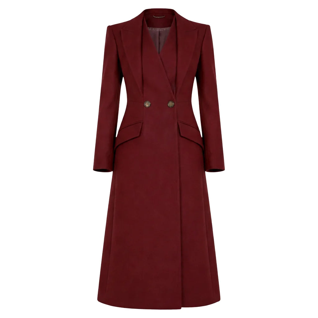 Kate Middleton Wales 2026 Maroon Coat
