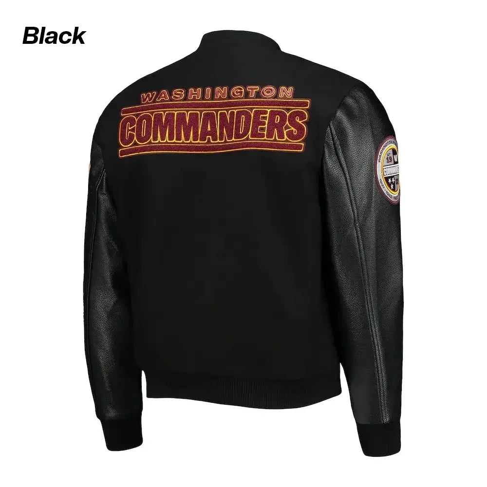 Washington Commanders Letterman Jacket