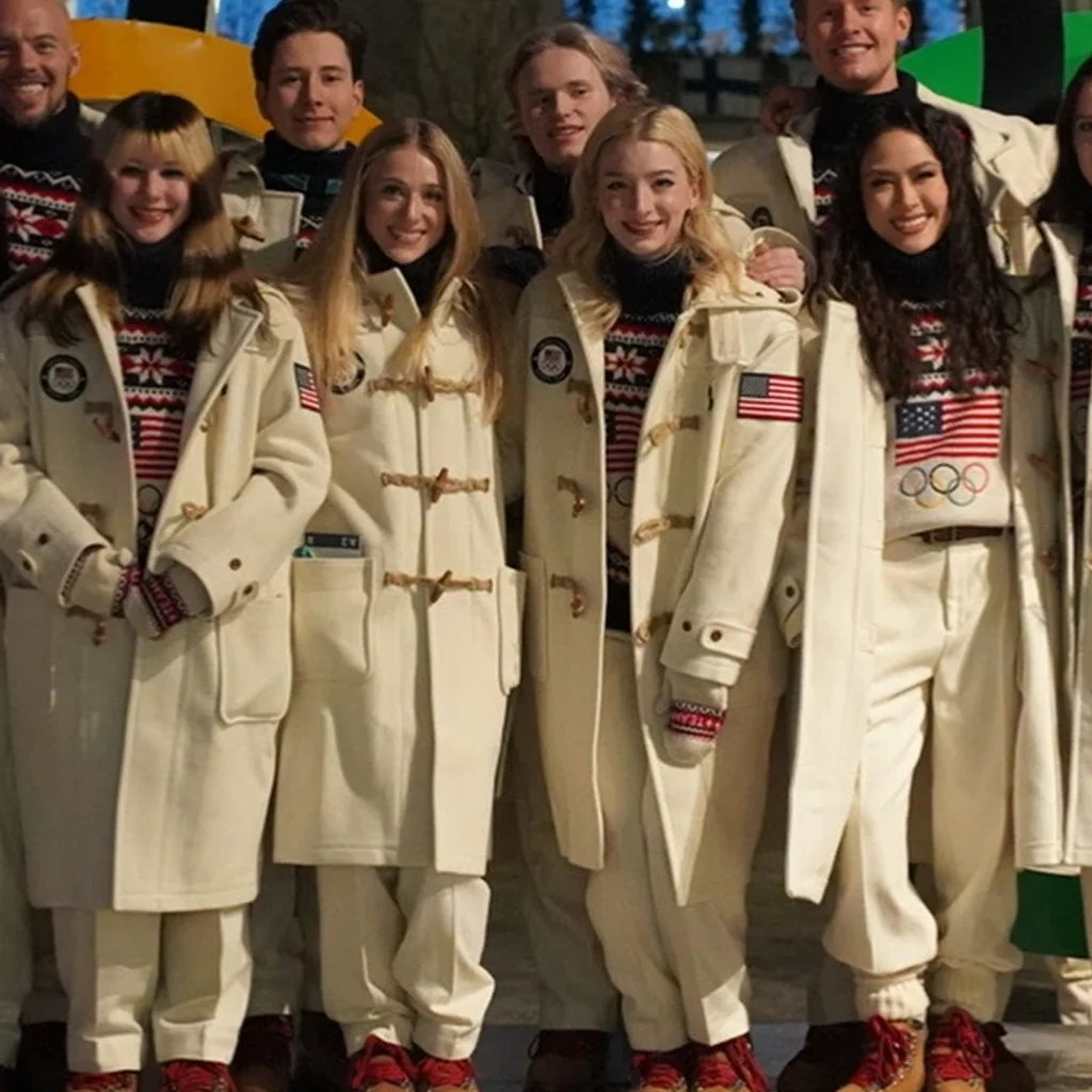 Winter Olympic 2026 Team USA Duffle Coat