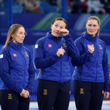 Curling Opening Ceremony 2026 Blue Jacket