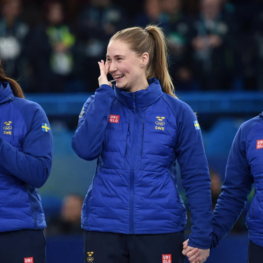 Curling Opening Ceremony 2026 Blue Jacket