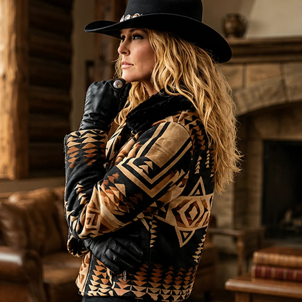 Dutton Ranch S01 Kelly Reilly Moto Jacket