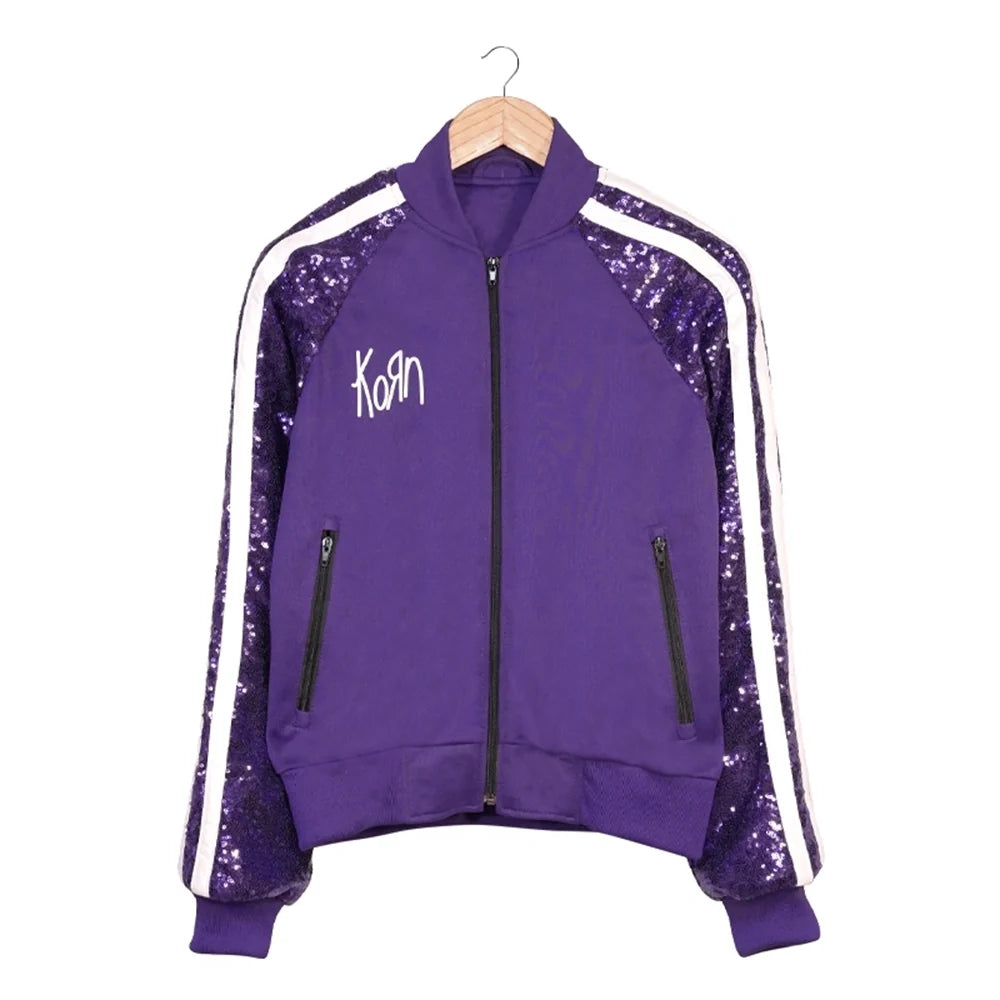 Korn Purple Sequin Tracksuit
